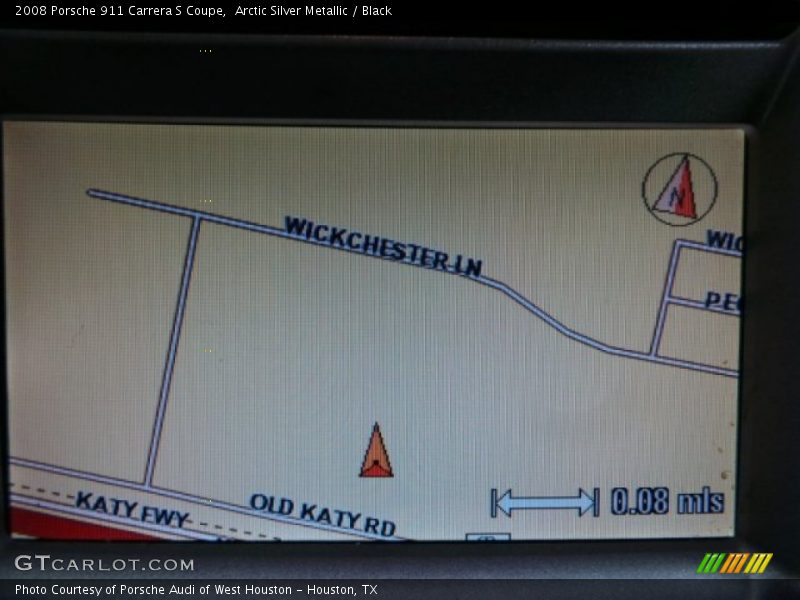 Navigation of 2008 911 Carrera S Coupe