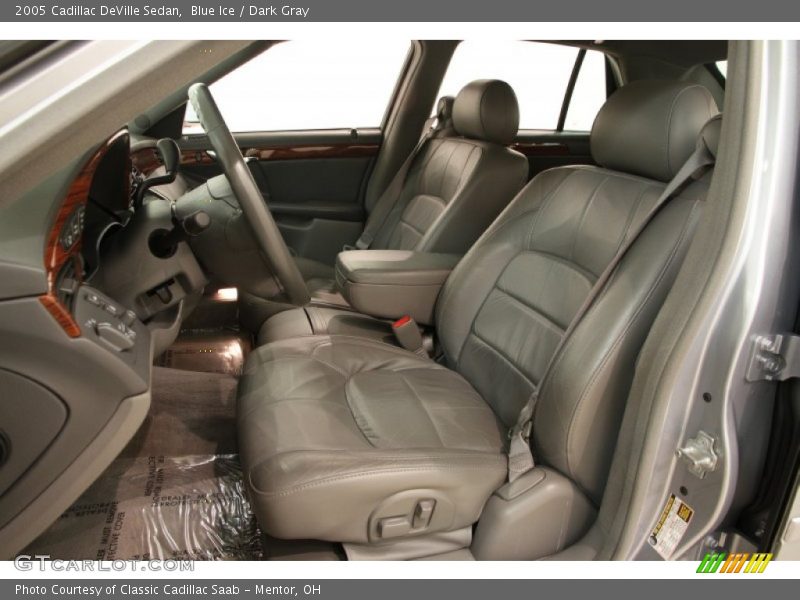 Front Seat of 2005 DeVille Sedan