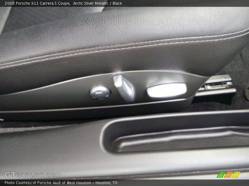 Arctic Silver Metallic / Black 2008 Porsche 911 Carrera S Coupe
