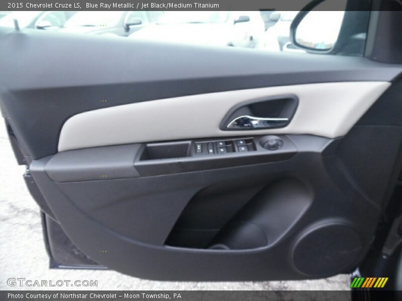 Blue Ray Metallic / Jet Black/Medium Titanium 2015 Chevrolet Cruze LS