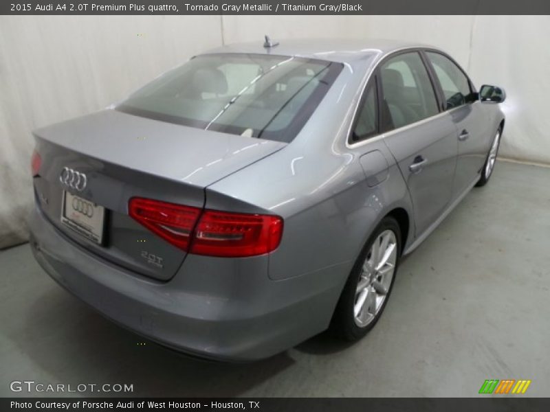 Tornado Gray Metallic / Titanium Gray/Black 2015 Audi A4 2.0T Premium Plus quattro