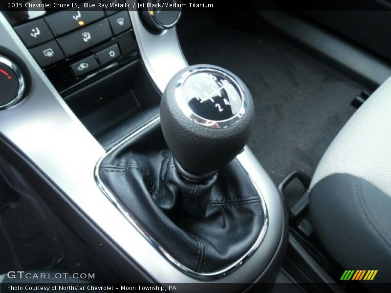 Blue Ray Metallic / Jet Black/Medium Titanium 2015 Chevrolet Cruze LS