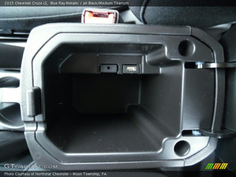 Blue Ray Metallic / Jet Black/Medium Titanium 2015 Chevrolet Cruze LS