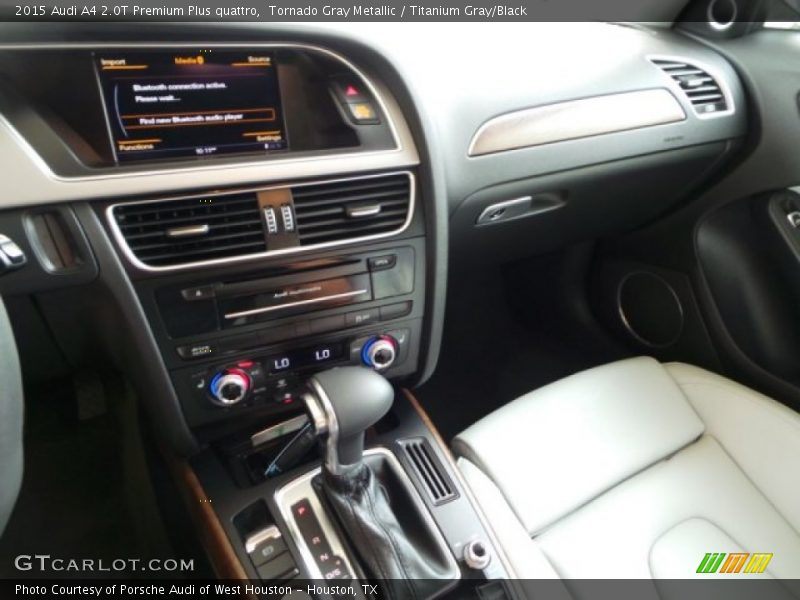Tornado Gray Metallic / Titanium Gray/Black 2015 Audi A4 2.0T Premium Plus quattro