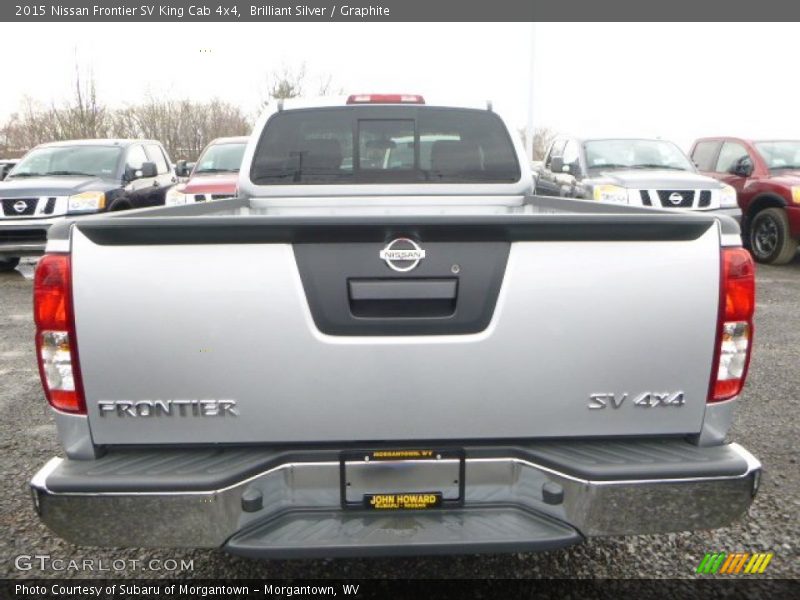 Brilliant Silver / Graphite 2015 Nissan Frontier SV King Cab 4x4