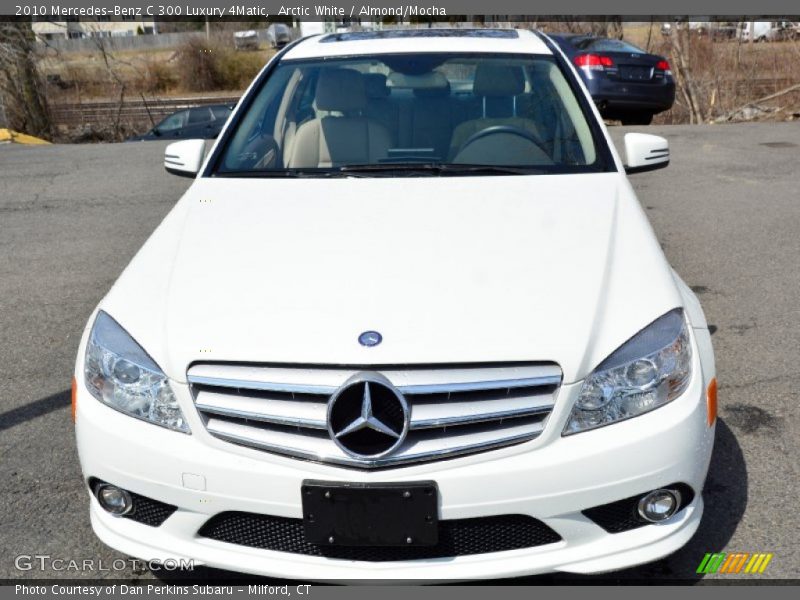 Arctic White / Almond/Mocha 2010 Mercedes-Benz C 300 Luxury 4Matic