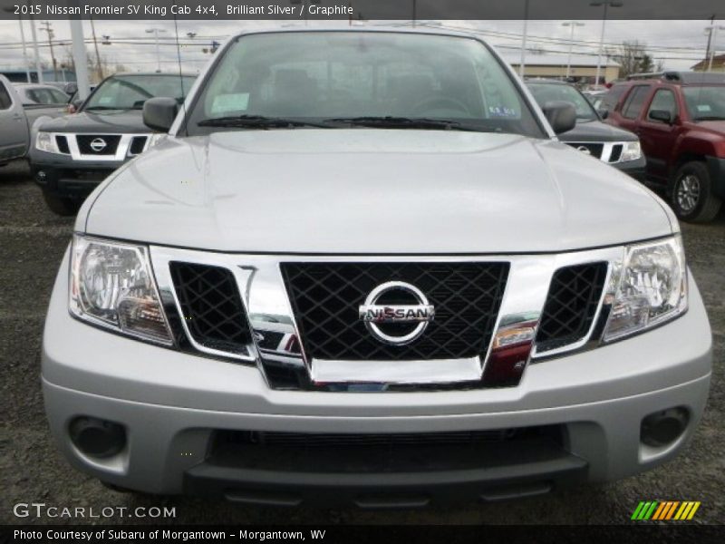 Brilliant Silver / Graphite 2015 Nissan Frontier SV King Cab 4x4