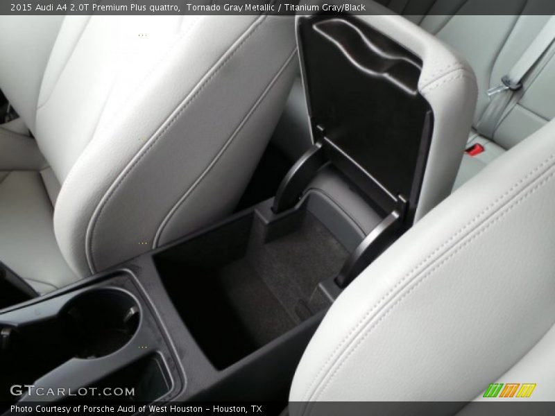 Tornado Gray Metallic / Titanium Gray/Black 2015 Audi A4 2.0T Premium Plus quattro