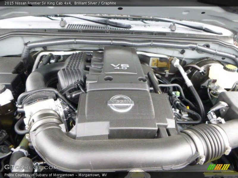 Brilliant Silver / Graphite 2015 Nissan Frontier SV King Cab 4x4