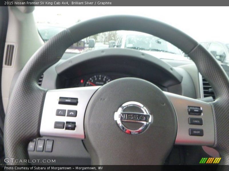 Brilliant Silver / Graphite 2015 Nissan Frontier SV King Cab 4x4
