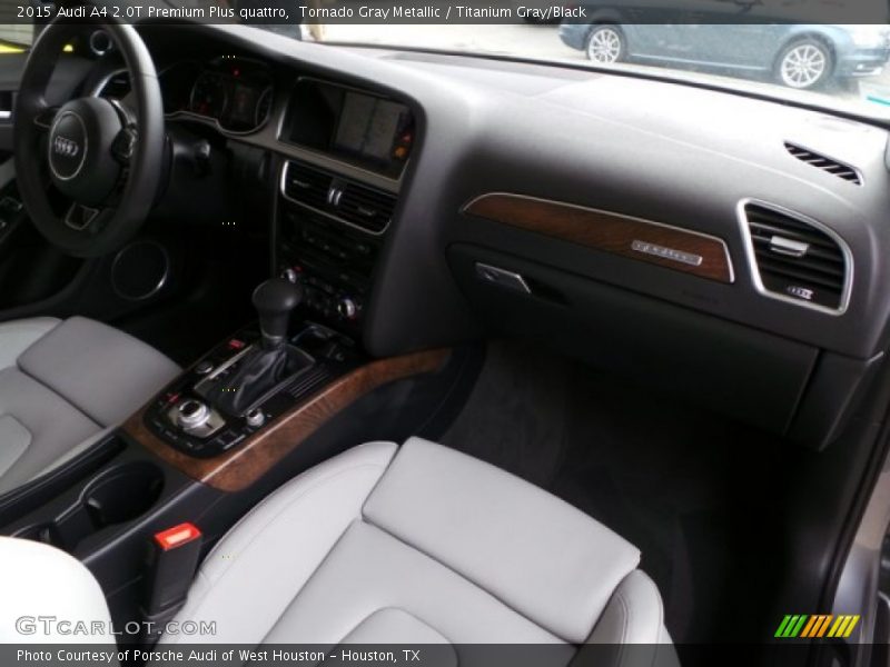 Tornado Gray Metallic / Titanium Gray/Black 2015 Audi A4 2.0T Premium Plus quattro