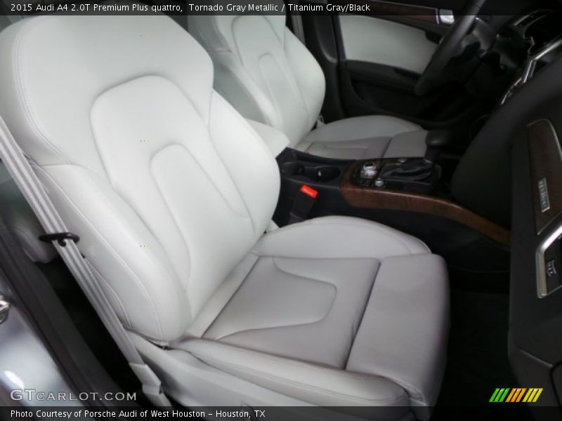 Tornado Gray Metallic / Titanium Gray/Black 2015 Audi A4 2.0T Premium Plus quattro