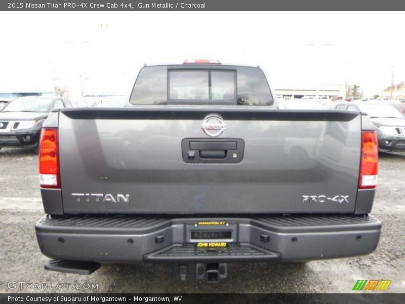 Gun Metallic / Charcoal 2015 Nissan Titan PRO-4X Crew Cab 4x4