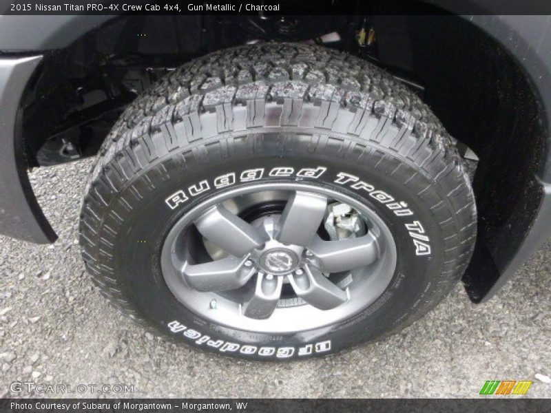 Gun Metallic / Charcoal 2015 Nissan Titan PRO-4X Crew Cab 4x4
