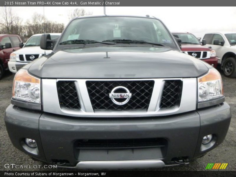  2015 Titan PRO-4X Crew Cab 4x4 Gun Metallic