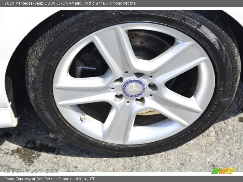 Arctic White / Almond/Mocha 2010 Mercedes-Benz C 300 Luxury 4Matic