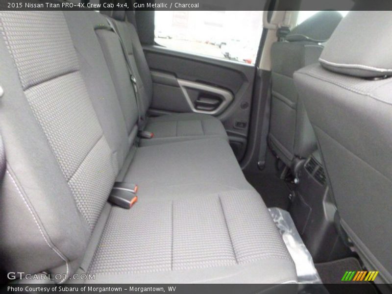 Gun Metallic / Charcoal 2015 Nissan Titan PRO-4X Crew Cab 4x4