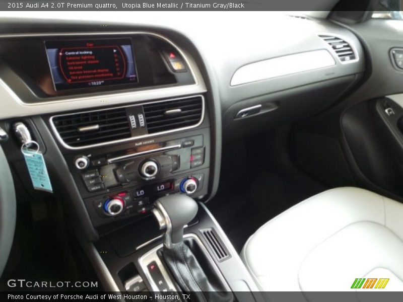 Utopia Blue Metallic / Titanium Gray/Black 2015 Audi A4 2.0T Premium quattro