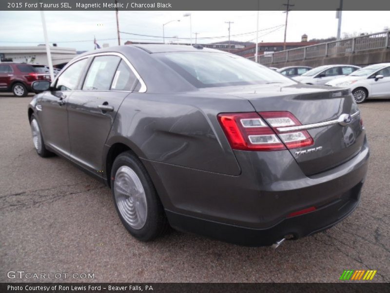 Magnetic Metallic / Charcoal Black 2015 Ford Taurus SEL