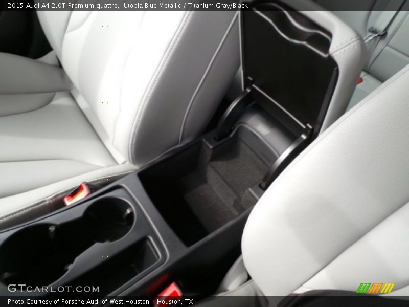 Utopia Blue Metallic / Titanium Gray/Black 2015 Audi A4 2.0T Premium quattro