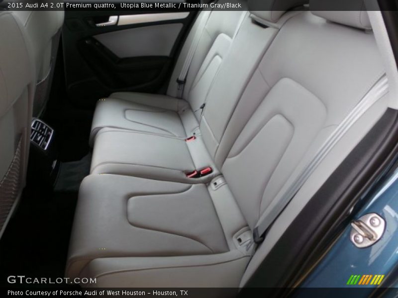 Utopia Blue Metallic / Titanium Gray/Black 2015 Audi A4 2.0T Premium quattro