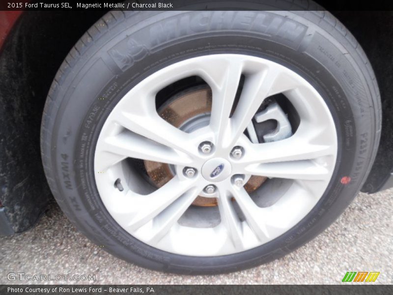 Magnetic Metallic / Charcoal Black 2015 Ford Taurus SEL
