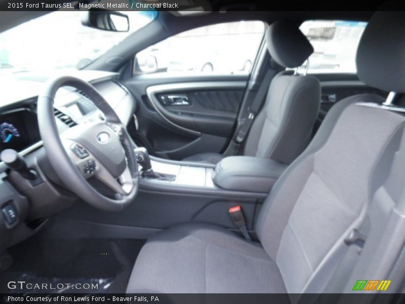 Magnetic Metallic / Charcoal Black 2015 Ford Taurus SEL