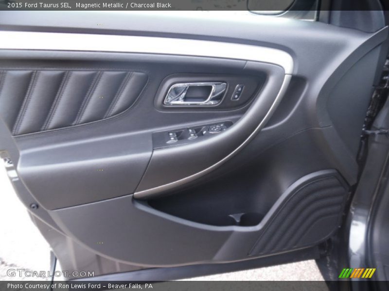 Magnetic Metallic / Charcoal Black 2015 Ford Taurus SEL