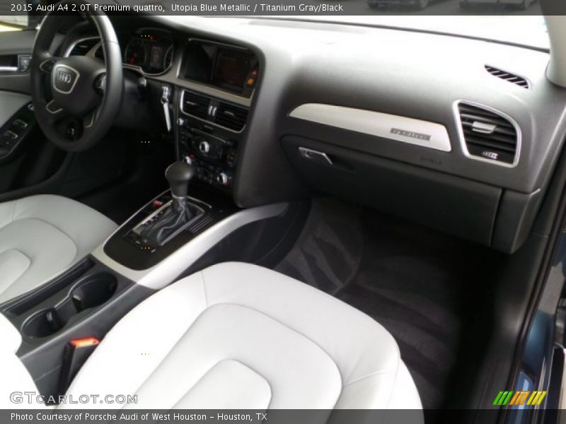 Utopia Blue Metallic / Titanium Gray/Black 2015 Audi A4 2.0T Premium quattro