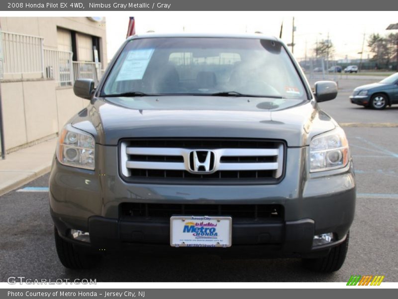 Nimbus Gray Metallic / Gray 2008 Honda Pilot EX 4WD