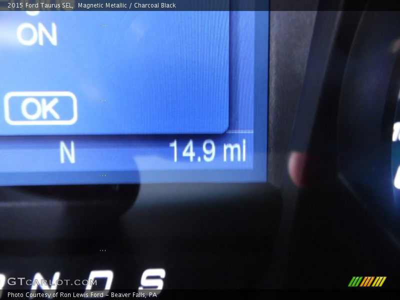 Magnetic Metallic / Charcoal Black 2015 Ford Taurus SEL