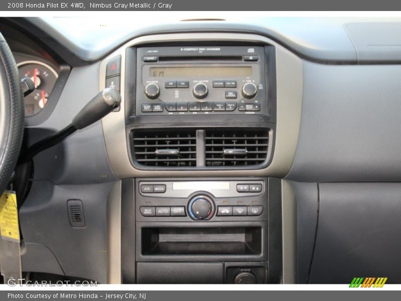 Nimbus Gray Metallic / Gray 2008 Honda Pilot EX 4WD