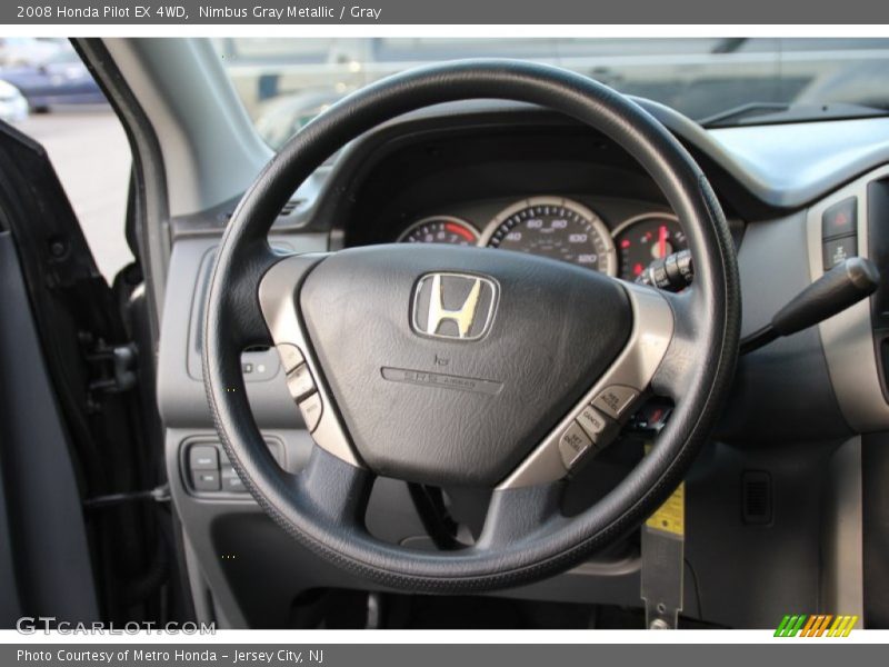 Nimbus Gray Metallic / Gray 2008 Honda Pilot EX 4WD