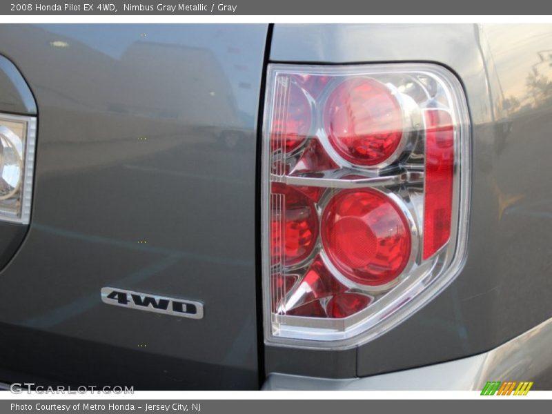 Nimbus Gray Metallic / Gray 2008 Honda Pilot EX 4WD