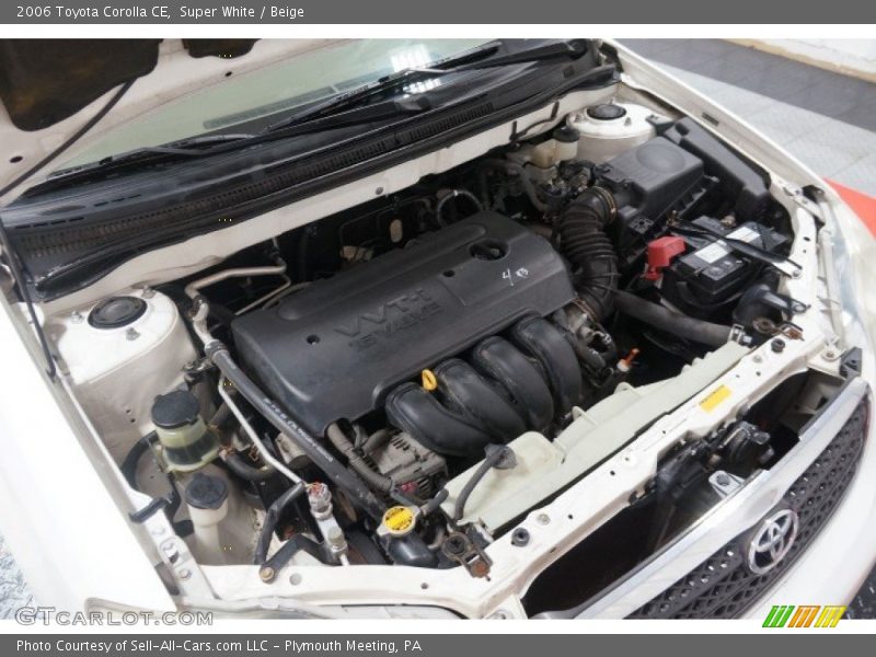  2006 Corolla CE Engine - 1.8 Liter DOHC 16V VVT-i 4 Cylinder