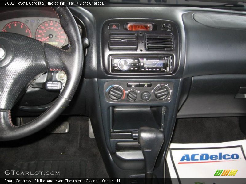 Indigo Ink Pearl / Light Charcoal 2002 Toyota Corolla S