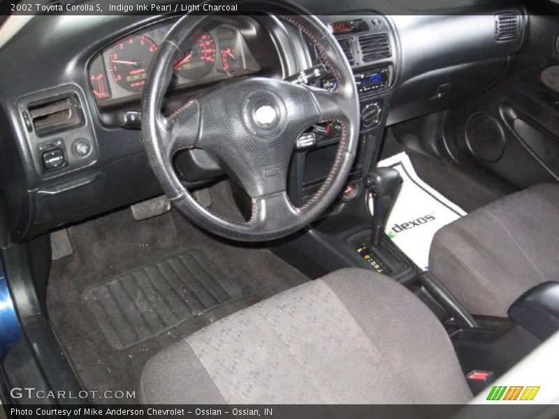 Indigo Ink Pearl / Light Charcoal 2002 Toyota Corolla S