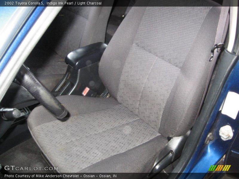 Indigo Ink Pearl / Light Charcoal 2002 Toyota Corolla S
