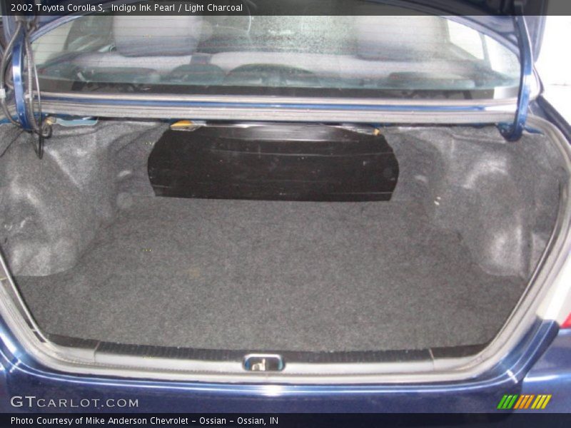 Indigo Ink Pearl / Light Charcoal 2002 Toyota Corolla S