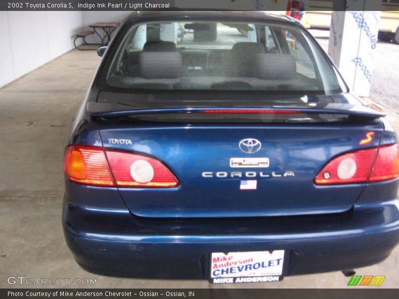 Indigo Ink Pearl / Light Charcoal 2002 Toyota Corolla S