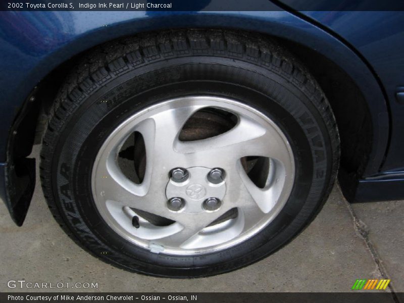 Indigo Ink Pearl / Light Charcoal 2002 Toyota Corolla S