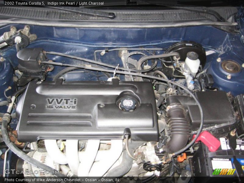 Indigo Ink Pearl / Light Charcoal 2002 Toyota Corolla S
