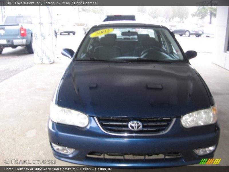 Indigo Ink Pearl / Light Charcoal 2002 Toyota Corolla S