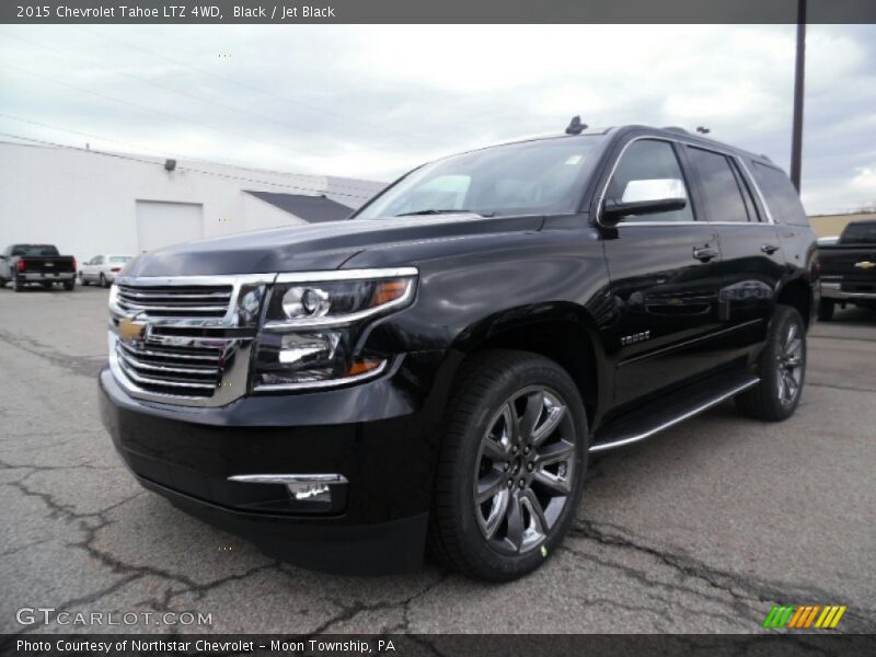 Black / Jet Black 2015 Chevrolet Tahoe LTZ 4WD