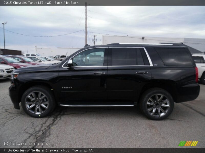 Black / Jet Black 2015 Chevrolet Tahoe LTZ 4WD