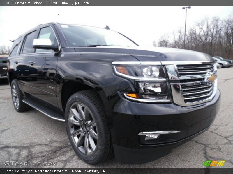 Black / Jet Black 2015 Chevrolet Tahoe LTZ 4WD