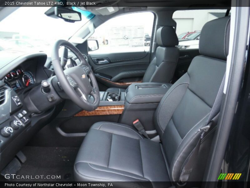 Black / Jet Black 2015 Chevrolet Tahoe LTZ 4WD