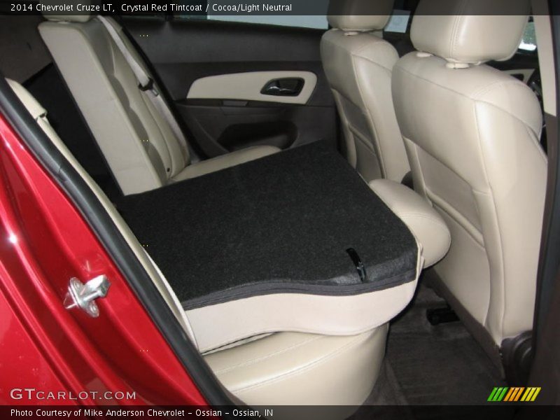 Crystal Red Tintcoat / Cocoa/Light Neutral 2014 Chevrolet Cruze LT