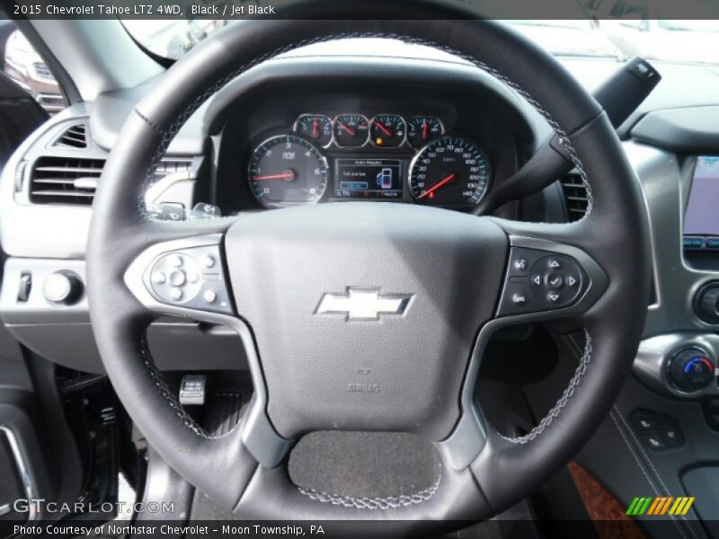 Black / Jet Black 2015 Chevrolet Tahoe LTZ 4WD