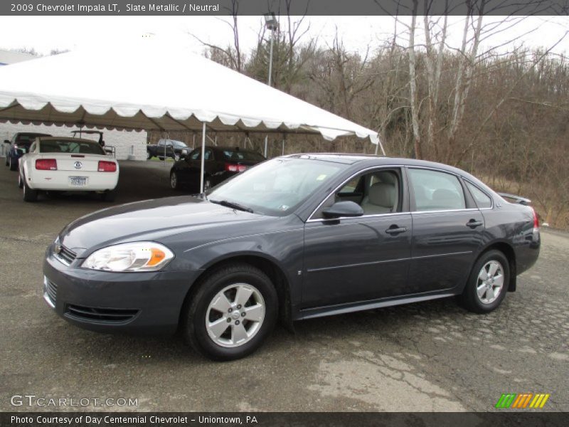 Slate Metallic / Neutral 2009 Chevrolet Impala LT